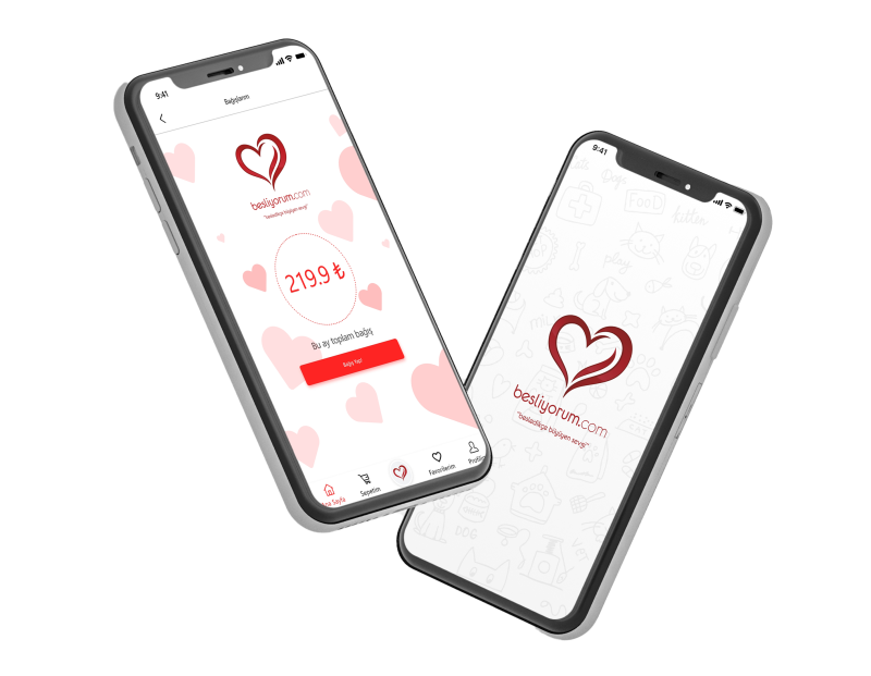 Besliyorum | Bağış Havuzu Mockup