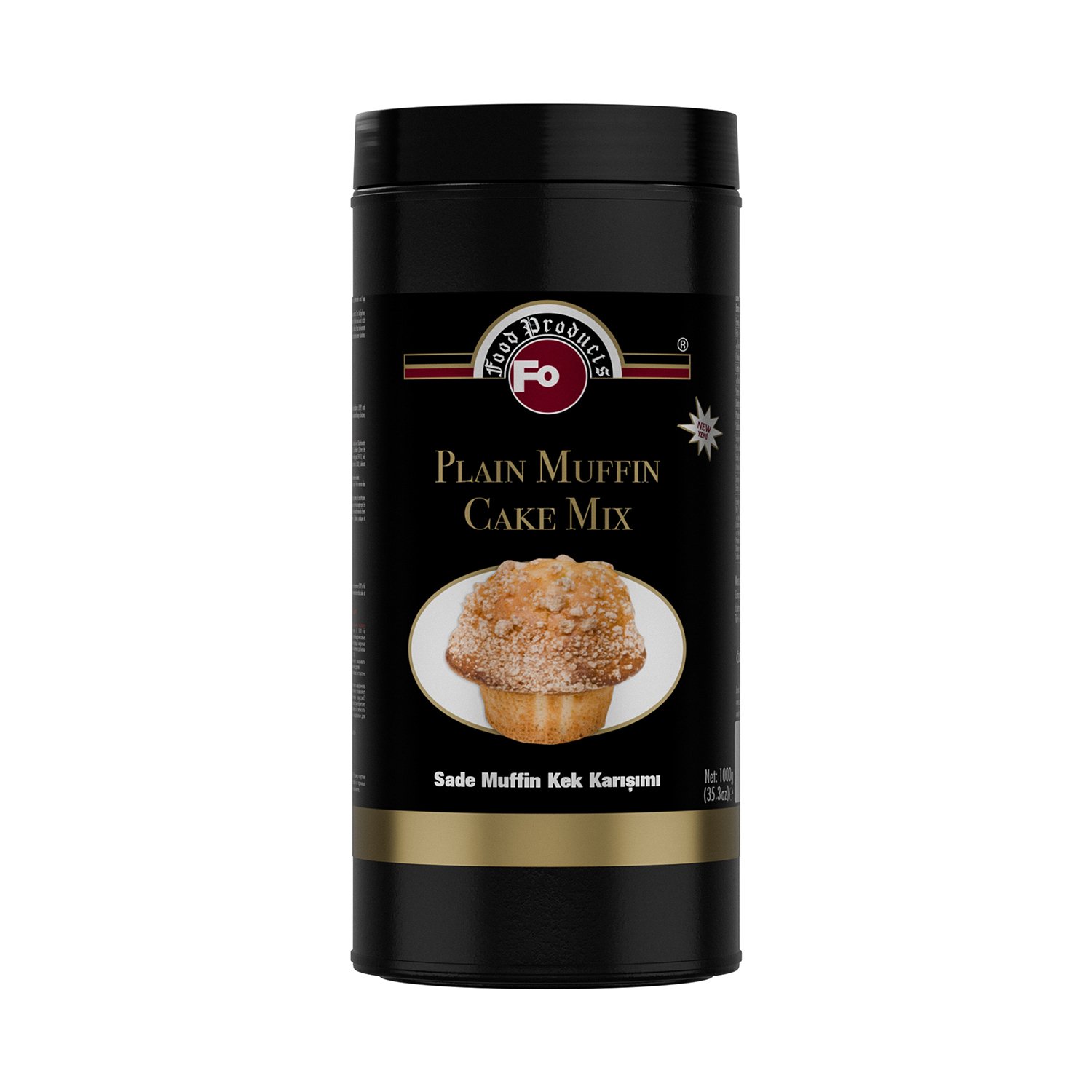 Özmer | FO - Mezcla para Pastel de Madalenas Simples (Sin huevo) 1 kg