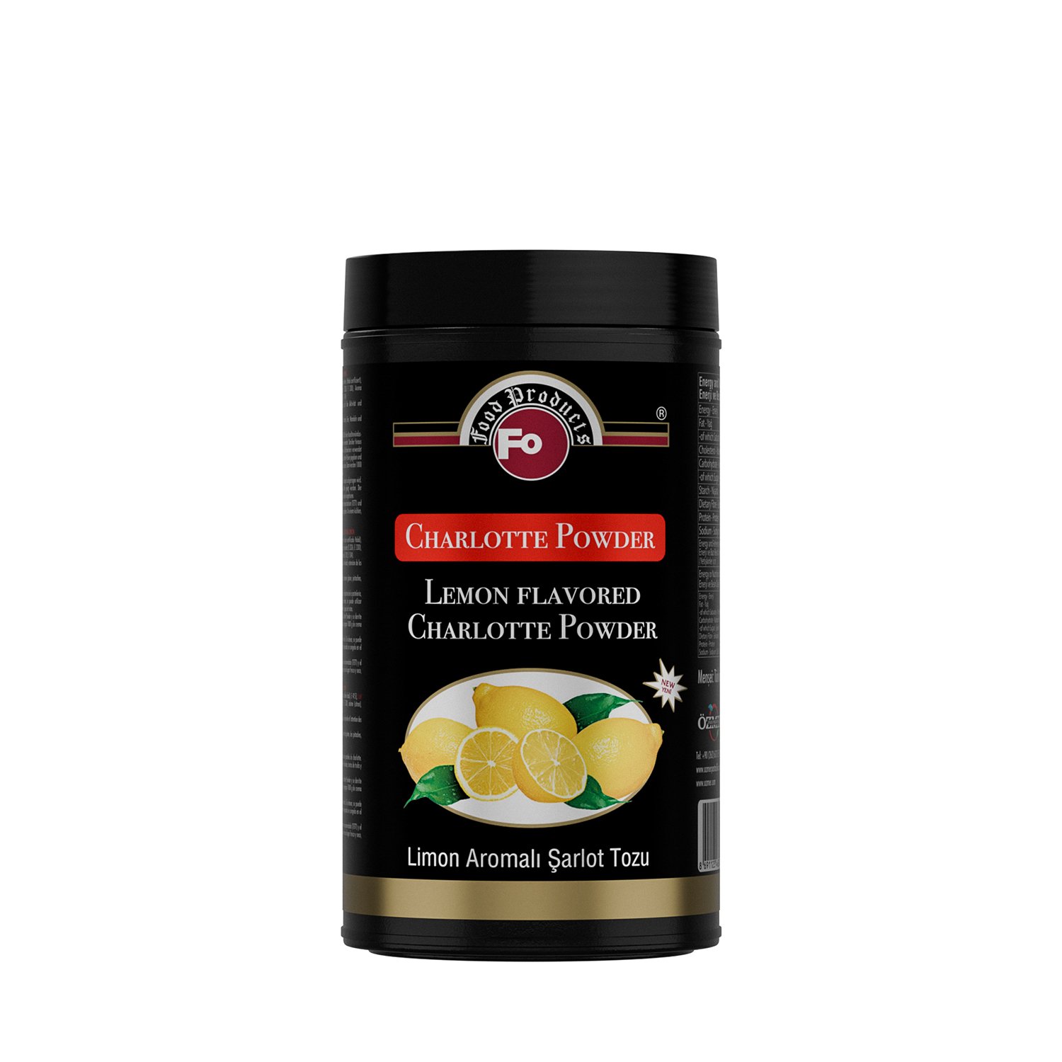 Özmer | FO - Charlotte en Polvo Aromatizada con Limón 1kg