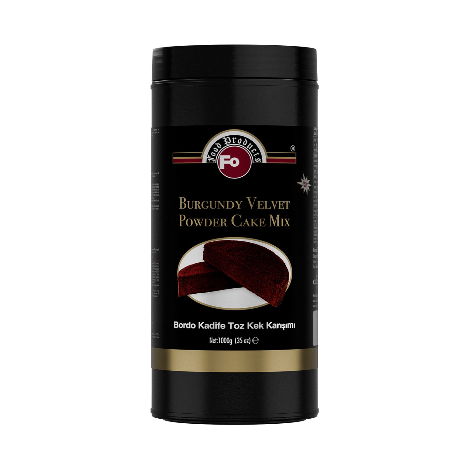 Özmer | FO - Mezcla para Pastel de Terciopelo Burdeos 1 kg