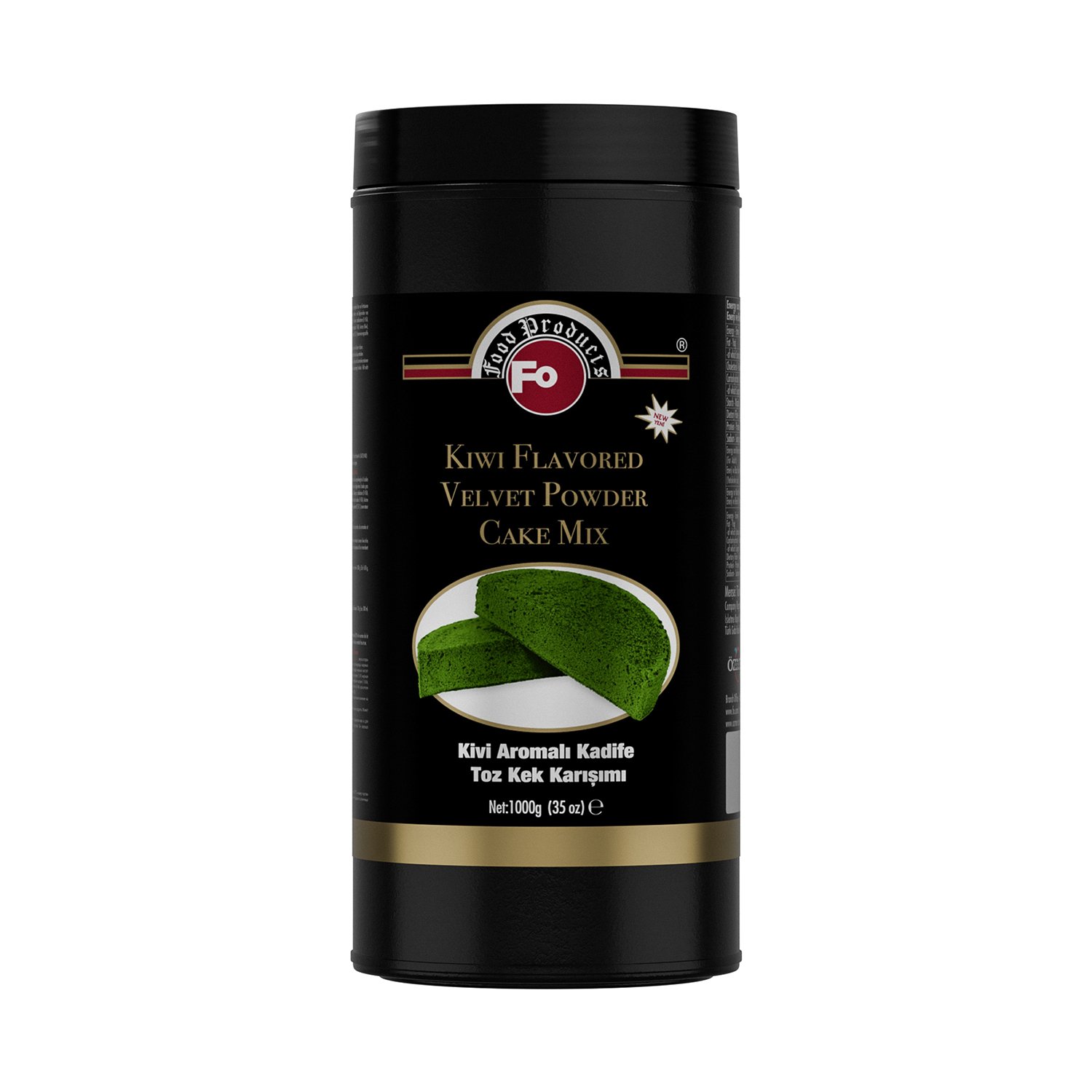 Özmer | FO - Mezcla para Pastel de Terciopelo con Sabor a Kiwi 1 kg