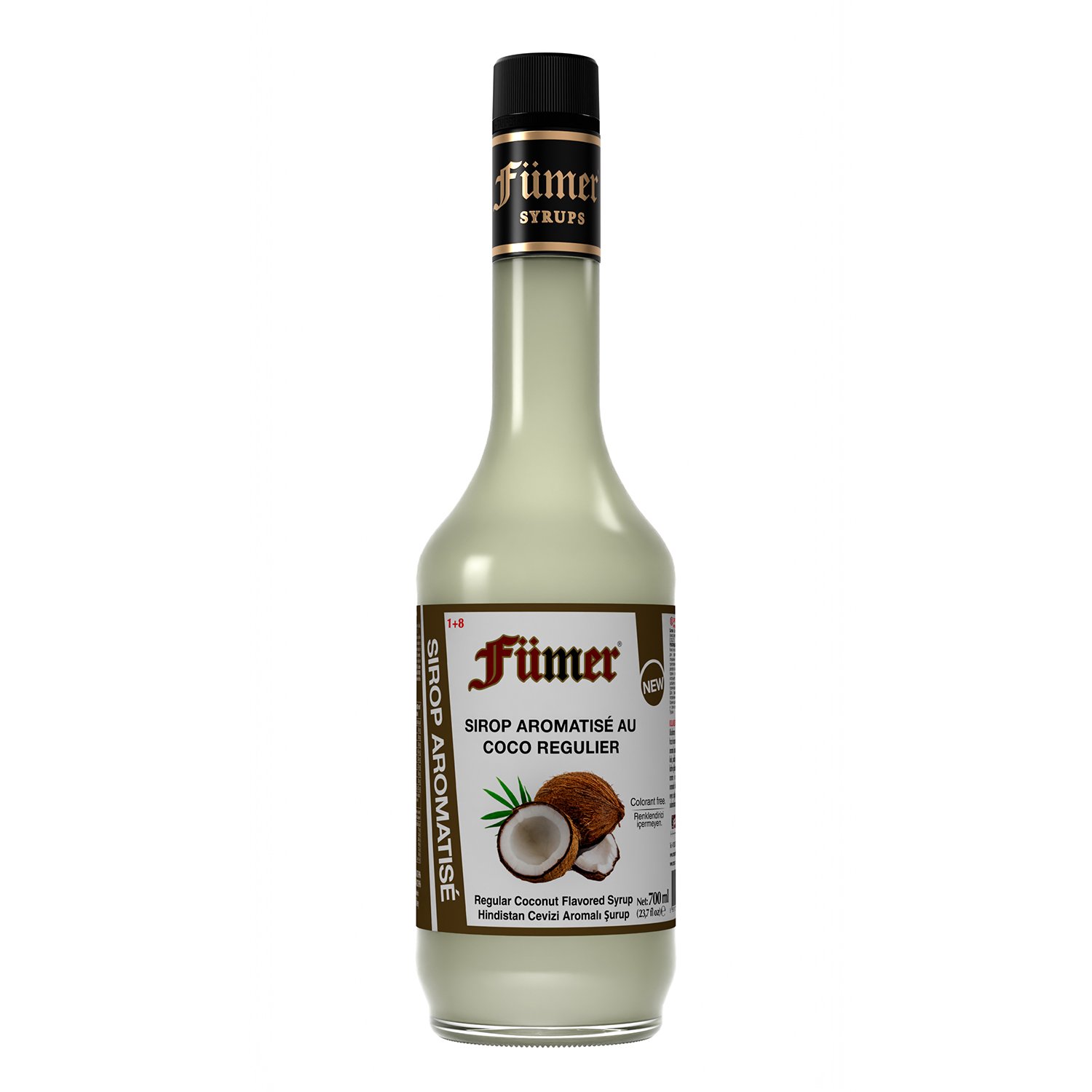 Özmer | FÜMER - Hindistan Cevizi Aromalı Kokteyl Şurubu 700ml - Regular