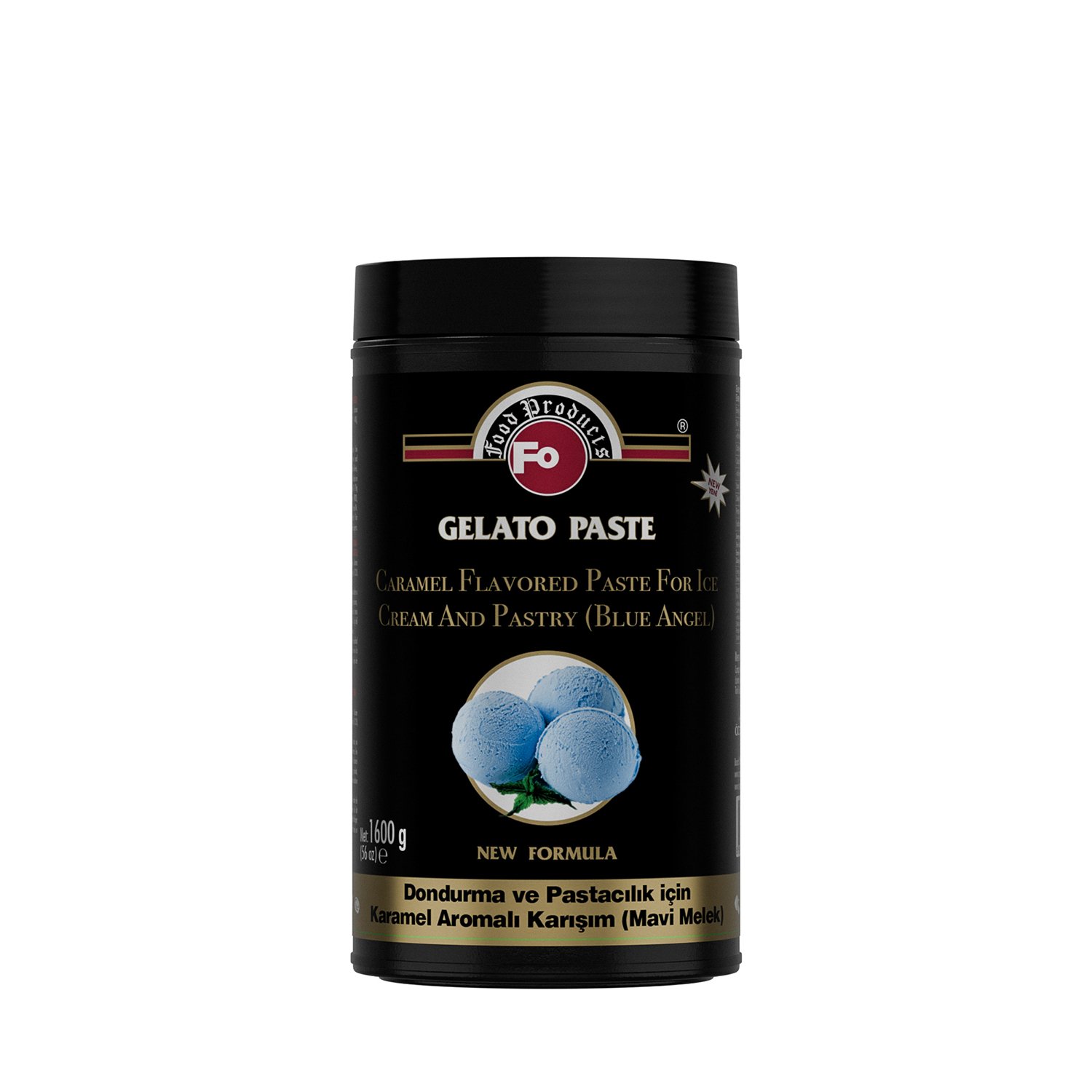 Özmer | FO - Karamel Aromalı (Mavi Melek) Dondurma ve Pastacılık için Karışım 1600g