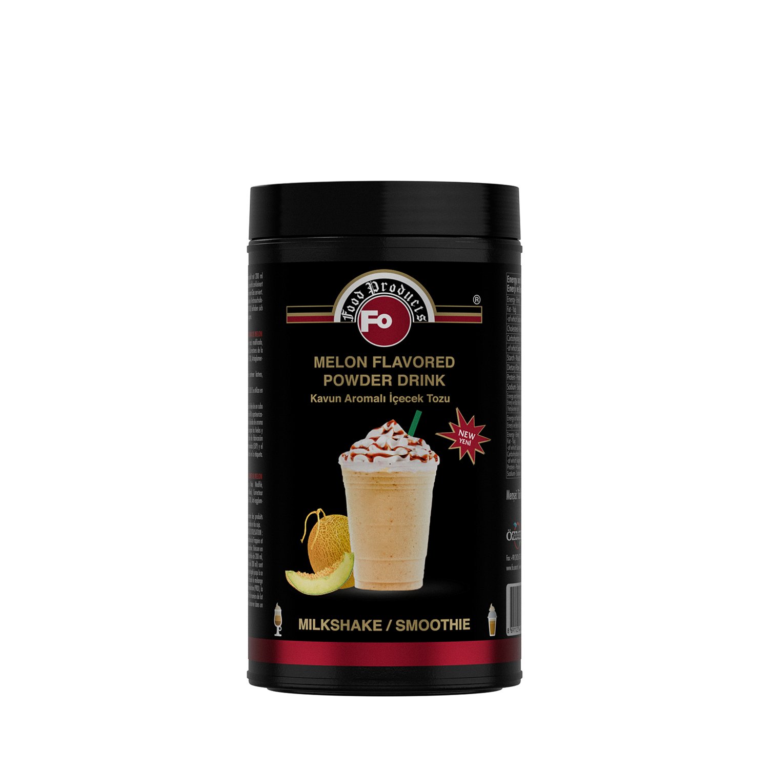Özmer | FO - Kavun Aromalı İçecek Tozu 1 kg - Milkshake-Smoothie