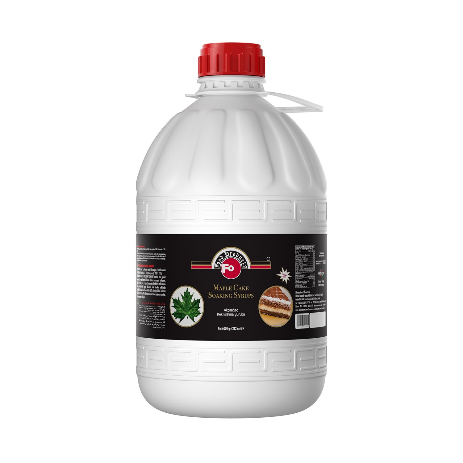 Özmer | FO - Akçaağaç Kek Islatma Şurubu 6Kg