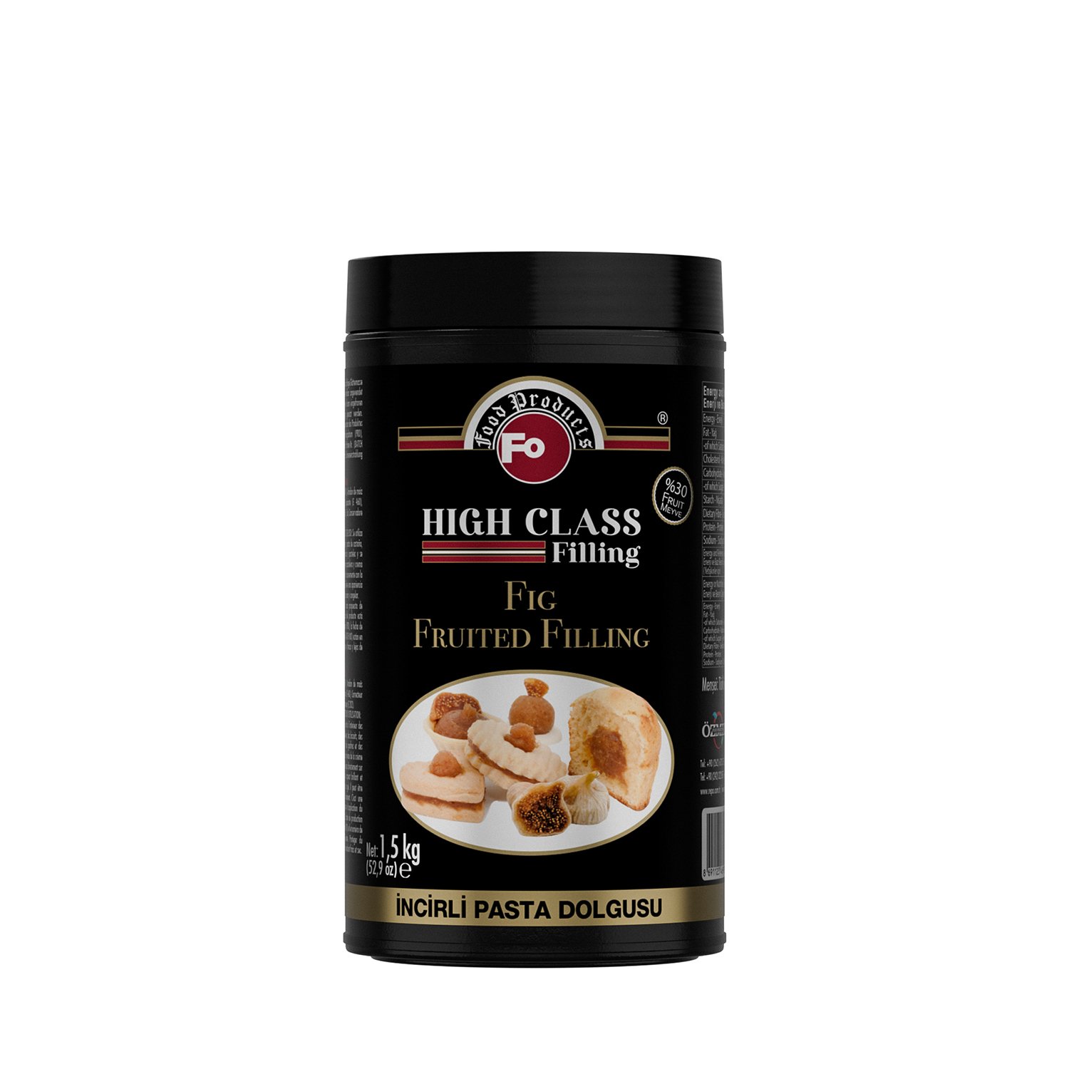 Özmer | FO - High Class İncirli Pasta Dolgusu 1.5kg