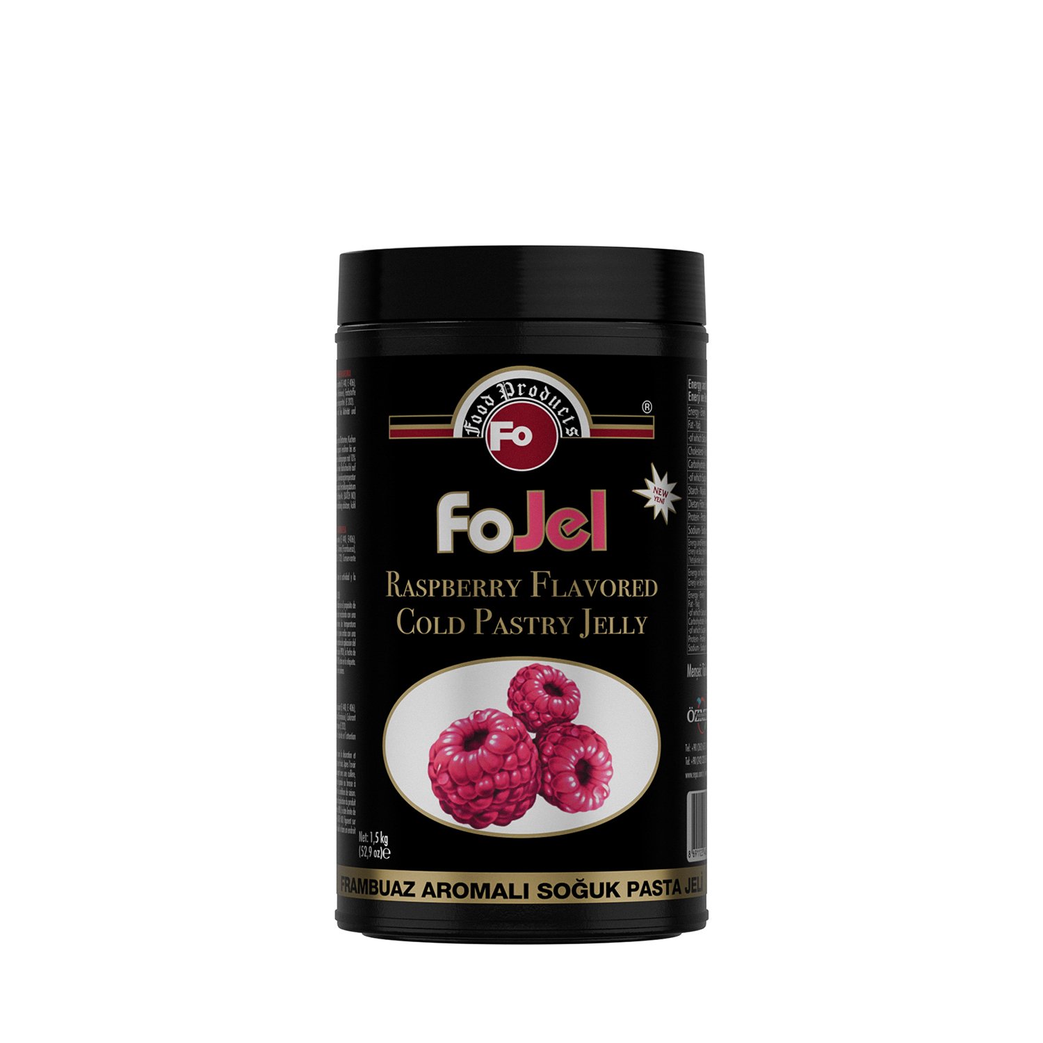 Özmer | FO - Frambuaz Aromalı Soğuk Pasta Jeli 1.5kg