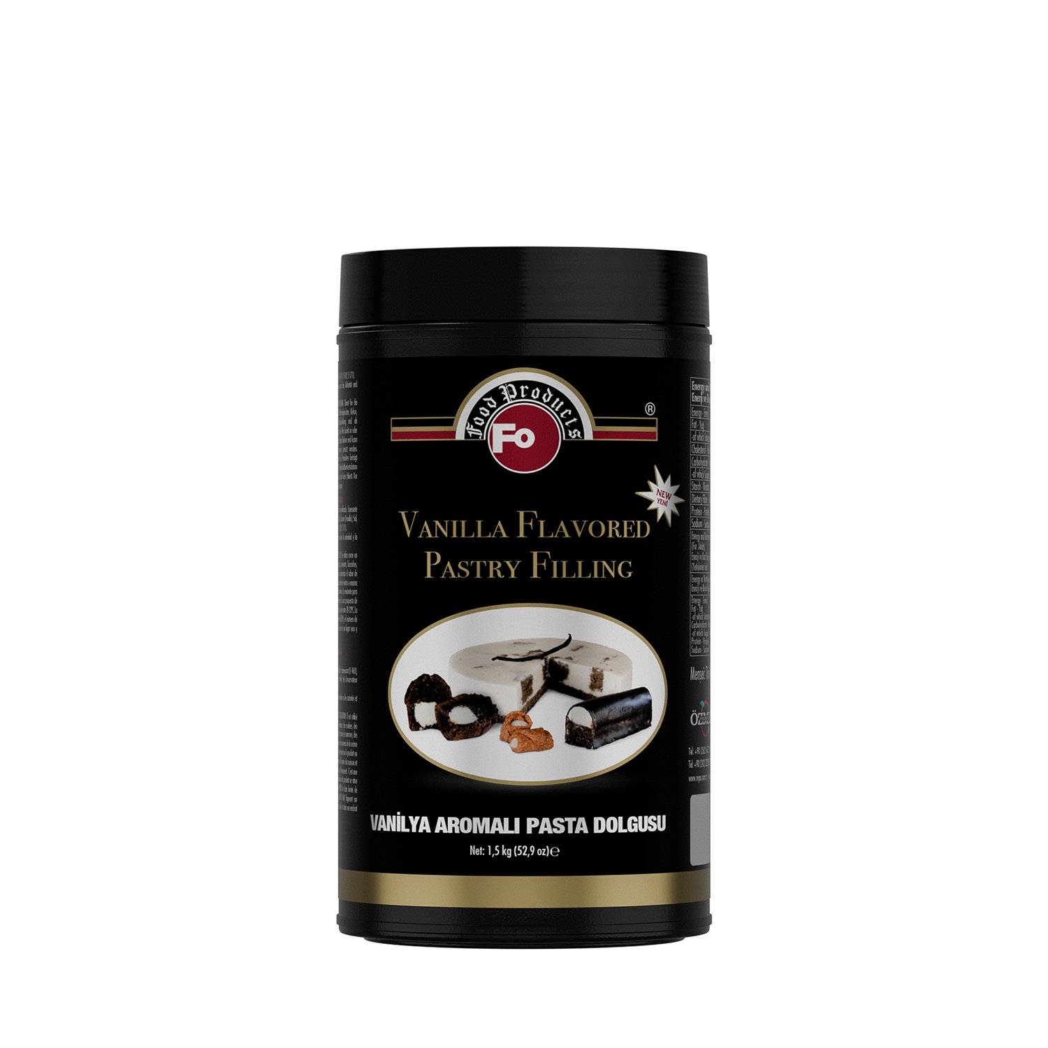 Özmer | FO - Vanilya Aromalı Pasta Dolgusu 1.5kg