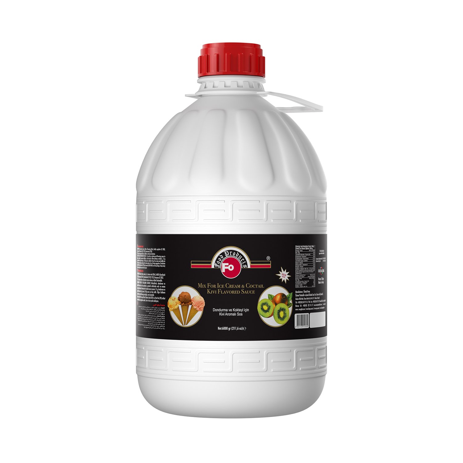 Özmer | FO - Kivi Aromalı Dondurma ve Kokteyl Sosu 6kg