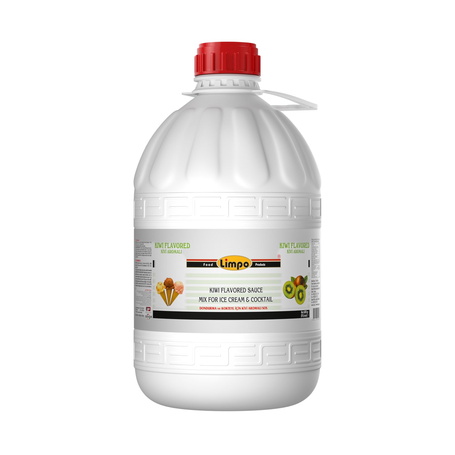 Özmer | LİMPO - Kivi Aromalı Dondurma ve Kokteyl Aromalı Sos 6kg