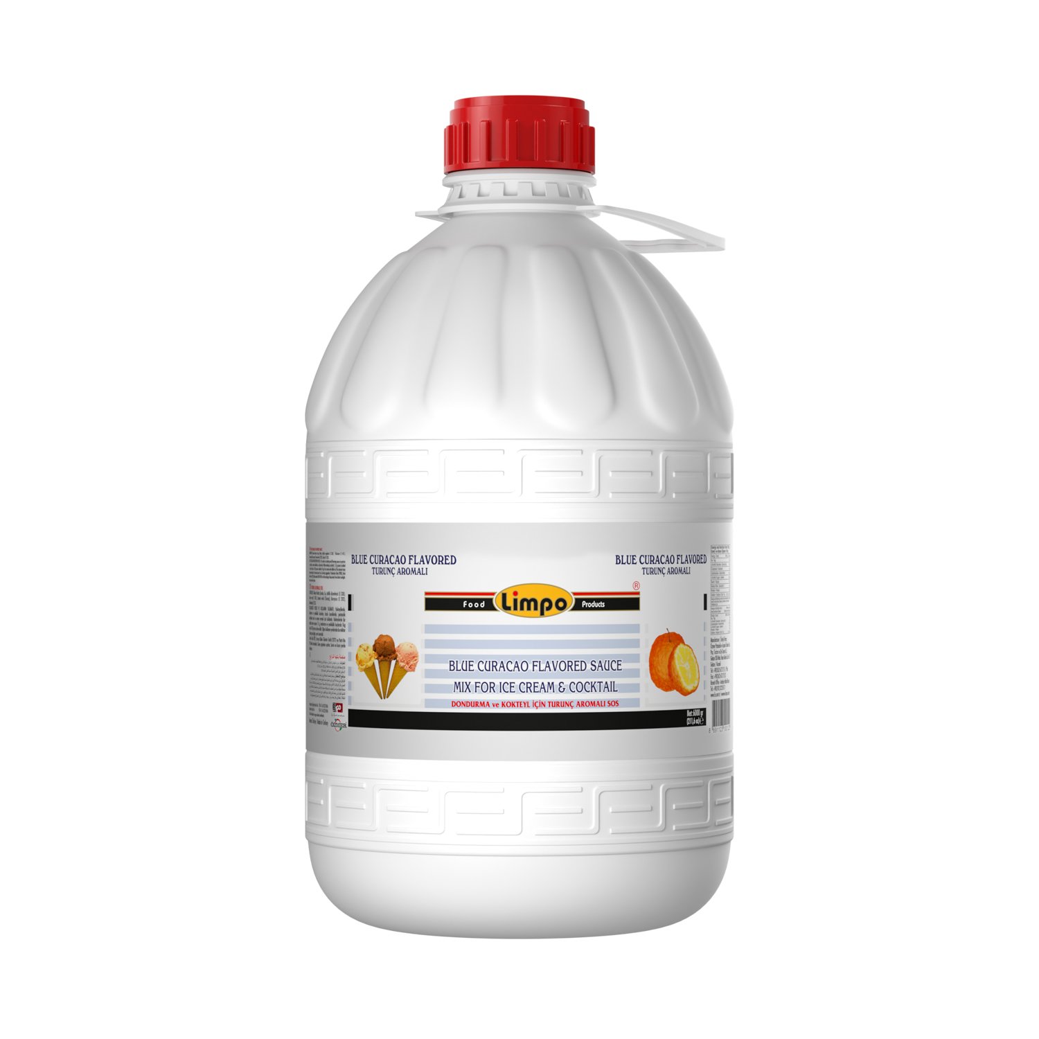 Özmer | LİMPO - Turunç Aromalı Dondurma ve Kokteyl Aromalı Sos 6kg