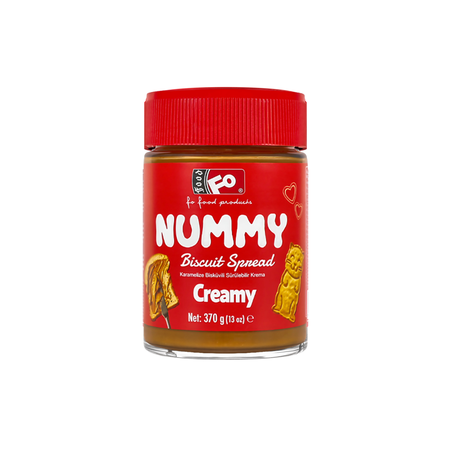 Özmer | FO - Karamelize Bisküvili Sürülebilir Krema 370g