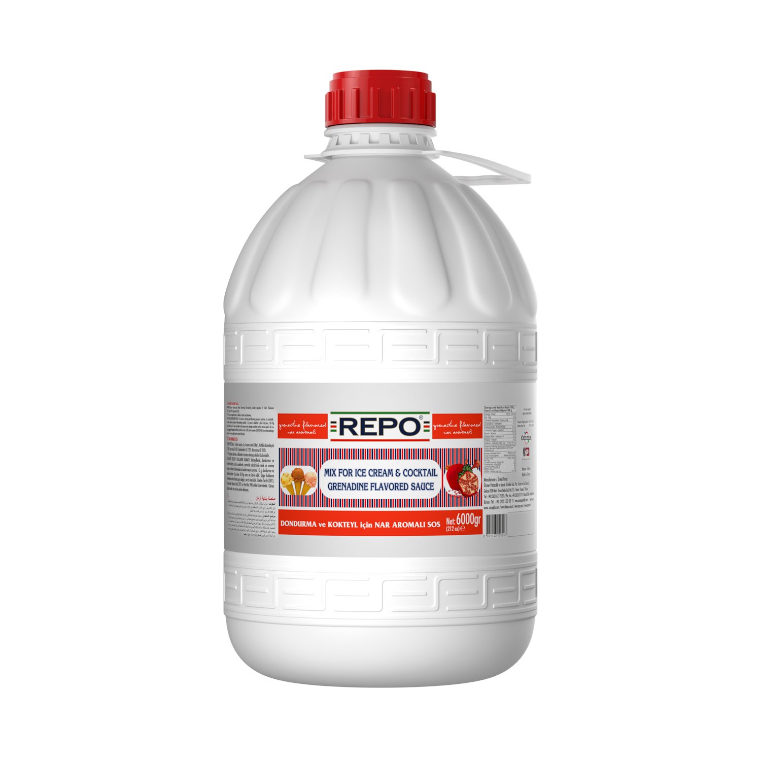 Özmer | REPO - Nar Aromalı Dondurma ve Kokteyl Sosu 6kg