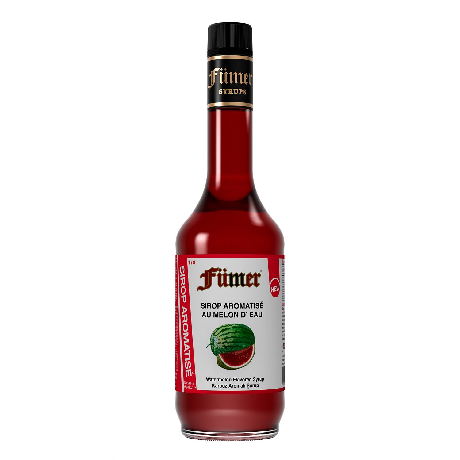 Özmer | FÜMER - Karpuz Aromalı Kokteyl Şurubu 700ml 